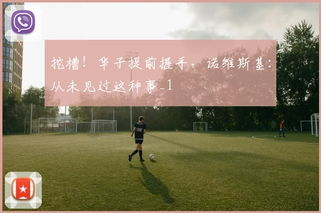 挖槽！华子提前握手，诺维斯基：从未见过这种事_1